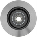 DISC BRAKE ROTOR AND HUB