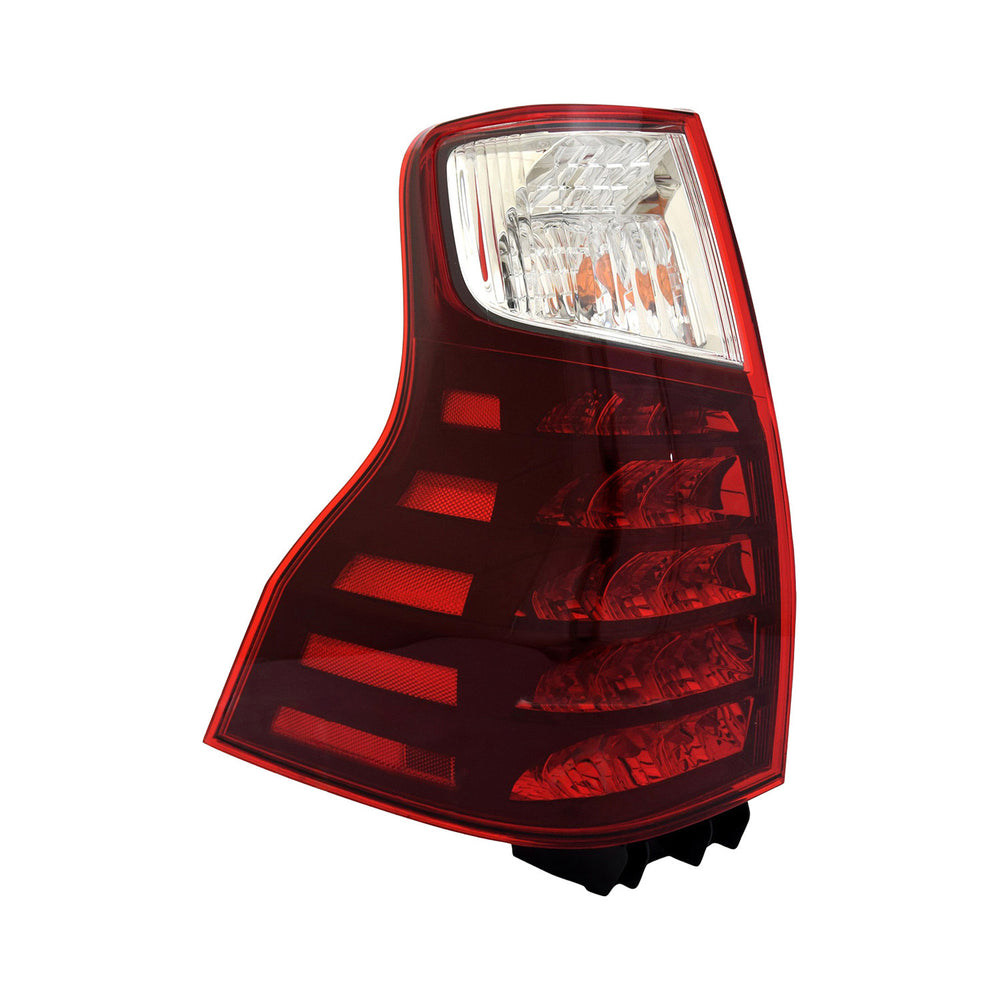 1723 LX GX460 LED BLK BEZEL TAILLIGHT ASSY LH