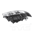 CAPA 0811 BW 128I/135I (TO 311) HALOGEN HEADLIGHT ASSY LH