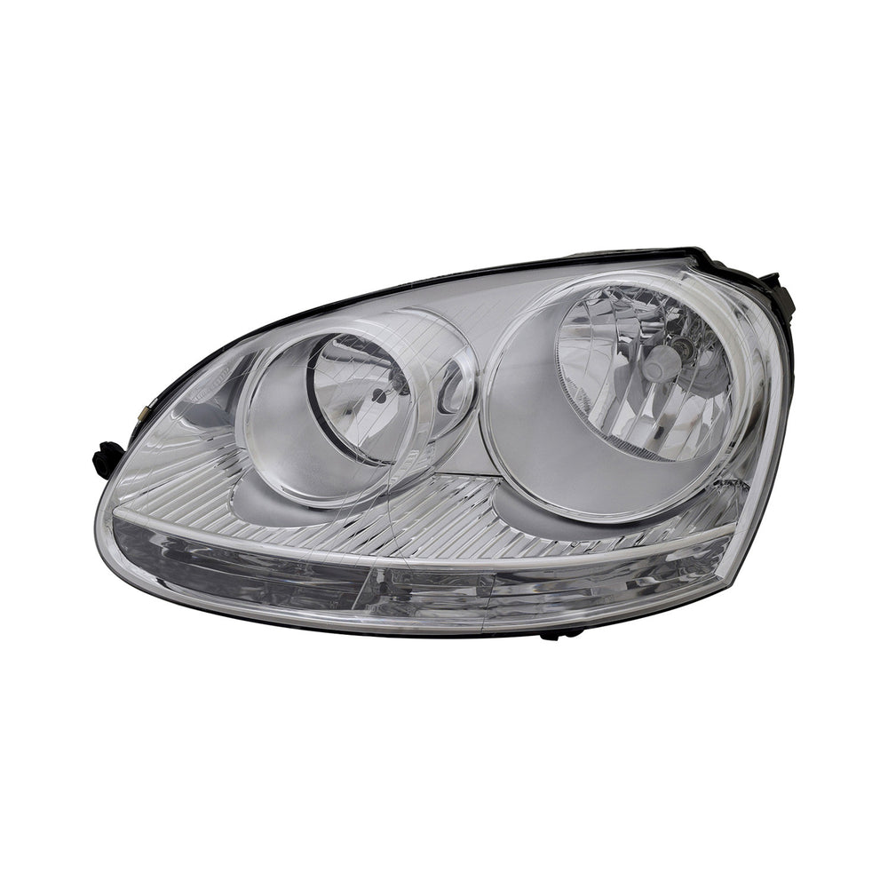 CAPA 0510 VW JETTA HALOGEN W/O LOGO HEADLIGHT ASSY LH