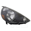 CAPA 0708 HONDA FIT BASE/SPORT HEADLAMP ASSY. RH HEADLIGHT ASSEMBLY BLACK