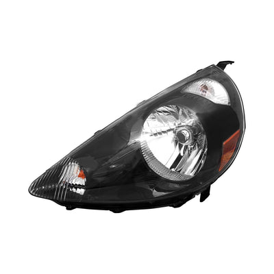 LH HEADLAMP ASSY COMPOSITE NIGHT HAWK BLACK; CODE B92P HONDA FIT 20072008
