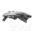 CAPA 1315 DG DART HALGN CHR TRIM (W/O LOGO) HEADLAMP ASSY