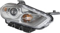 CAPA 1315 DG DART HALGN CHR TRIM (W/O LOGO) HEADLAMP ASSY