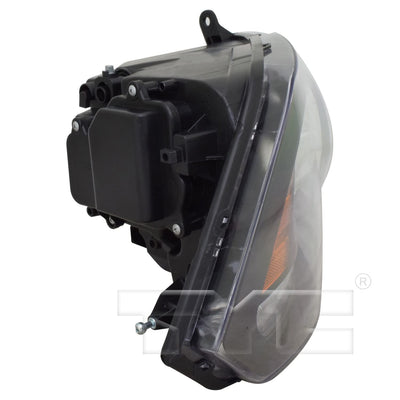 CAPA RH HEADLIGHT ASSY; BLACK DODGE RAM 1500/2500/3500 1618; 1500 CLASSIC 19C