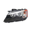 CAPA LH HEADLAMP ASSY COMPOSITE F25; HALOGEN BMW X3 20112014