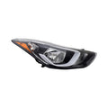 CAPA 1416 HY ELANTRA KRBUILT SE/VALUE HEADLIGHT ASSY RH