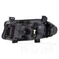 2222 DG CHARGER (W/O LOGO) HALOGEN HEADLIGHT ASSY RH