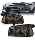 1821 DG CHARGER (W/O LOGO) HALOGEN HEADLIGHT ASSY RH