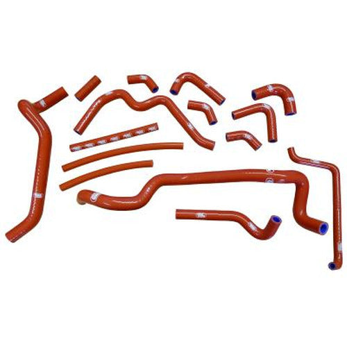 Samco Subaru Impreza Turbo GC8 Version 1 and 2 (WRX and STi) Turbo Kit (RED)
