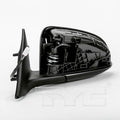 1219 FT 500 PWR HT PTM BLK MIRROR LH
