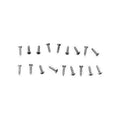 64-68 DOOR SILL SCREW KIT