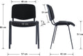 67 STD. UPHOLSTERY (BLACK)