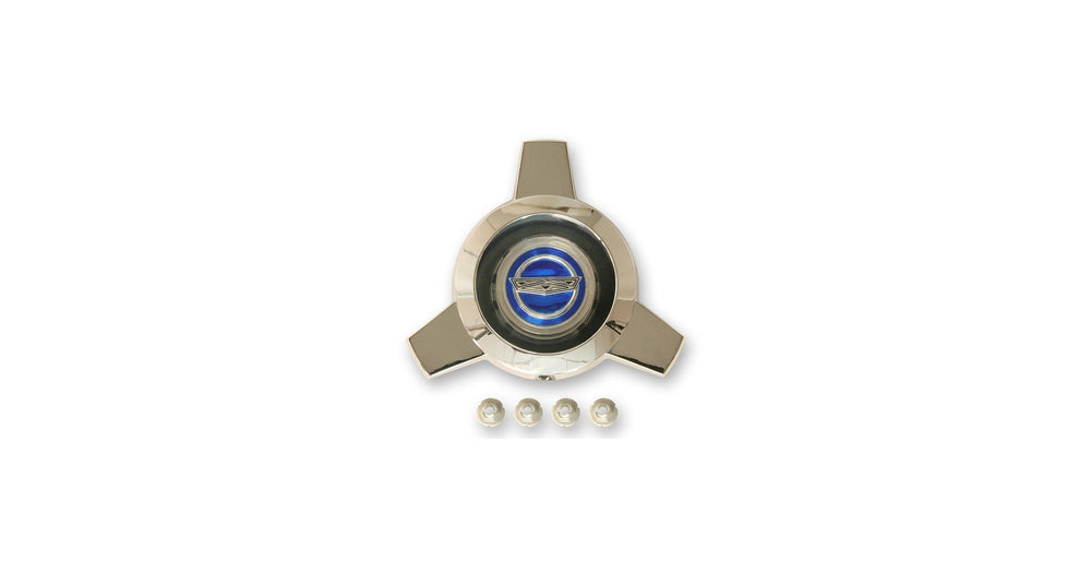 65-66 BLUE HUB CAP SPINNER