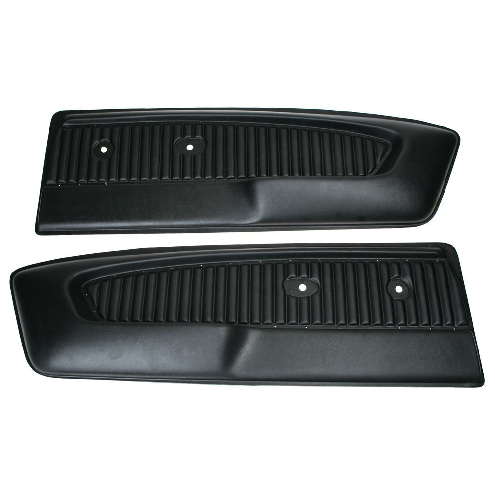 64-66 PONY DOOR PANEL (BLACK)