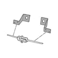 65 GRILL BAR MOUNTING BRACKT