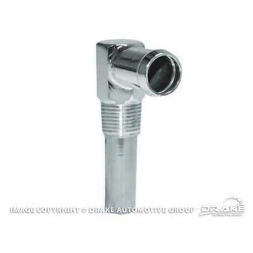 64-73 289 HTR HOSE ELBOW SILVR