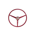 66 DK RED STEERING WHEEL (ALT)