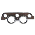 68 INSTR BEZEL-METAL BACK WOOD