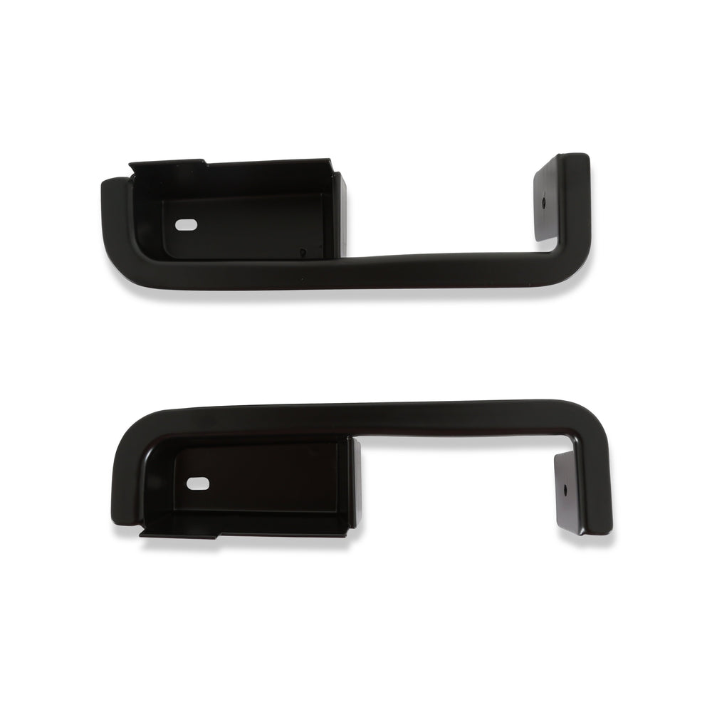 1970 DLX DOOR CUPS, BLACK PAIR