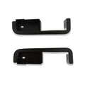 1970 DLX DOOR CUPS, BLACK PAIR
