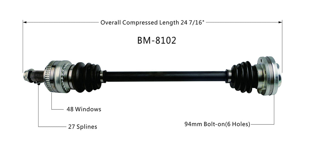 NEW CV AXLE