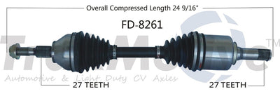 NEW CV AXLE