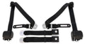 3-PT SEATBELT BLK-PUSH BUTTON
