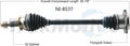 NEW CV AXLE
