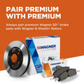 TQ SEVERE DUTY DISC PAD SET