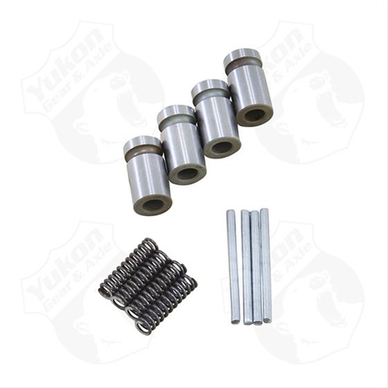 Spartan spring and pin kit fits smaller designs.