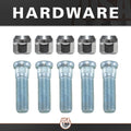 Rear Axle Kit Fits GM 8.2 Diff 28 Spline 29-7/8 Long Sealed Ball Bearing