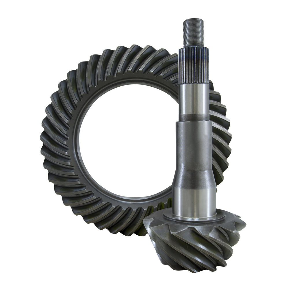 USA standard ring and pinion gear set for 10 and down Ford 10.5IN in a 3.73 ratio.