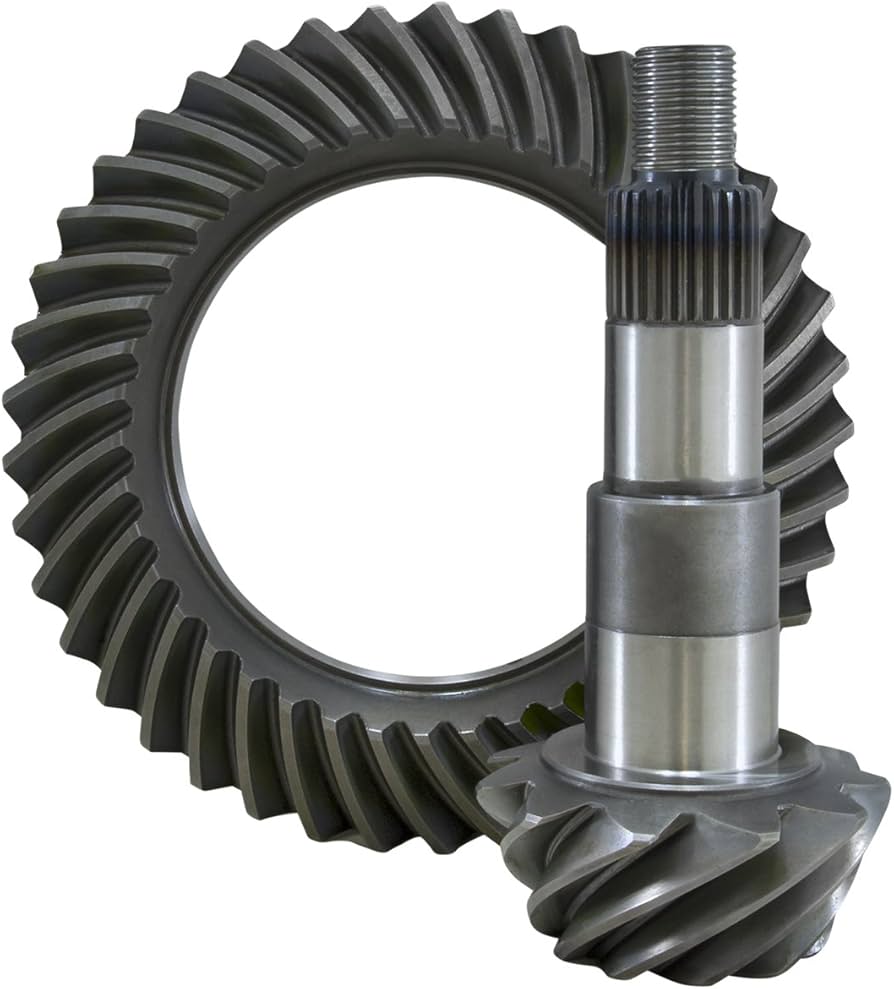 USA Standard Ring and Pinion gear set for GM 8.25IN IFS Reverse rotation in a 4.56 ratio