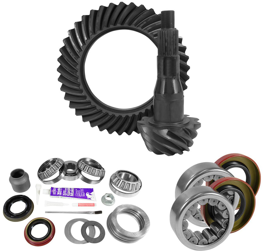 9.75 Ford 4.11 Rear Ring Pinion Install Kit 2.99 OD Axle Bearings Seals 9.75 FORD 4.11 REAR
