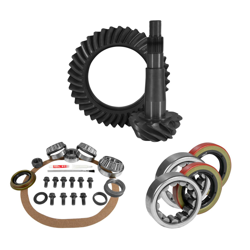 8.25 CHY 4.56 Rear Ring Pinion Install Kit 1.618 ID Axle Bearings Seals 8.25 CHY 4.56 REAR