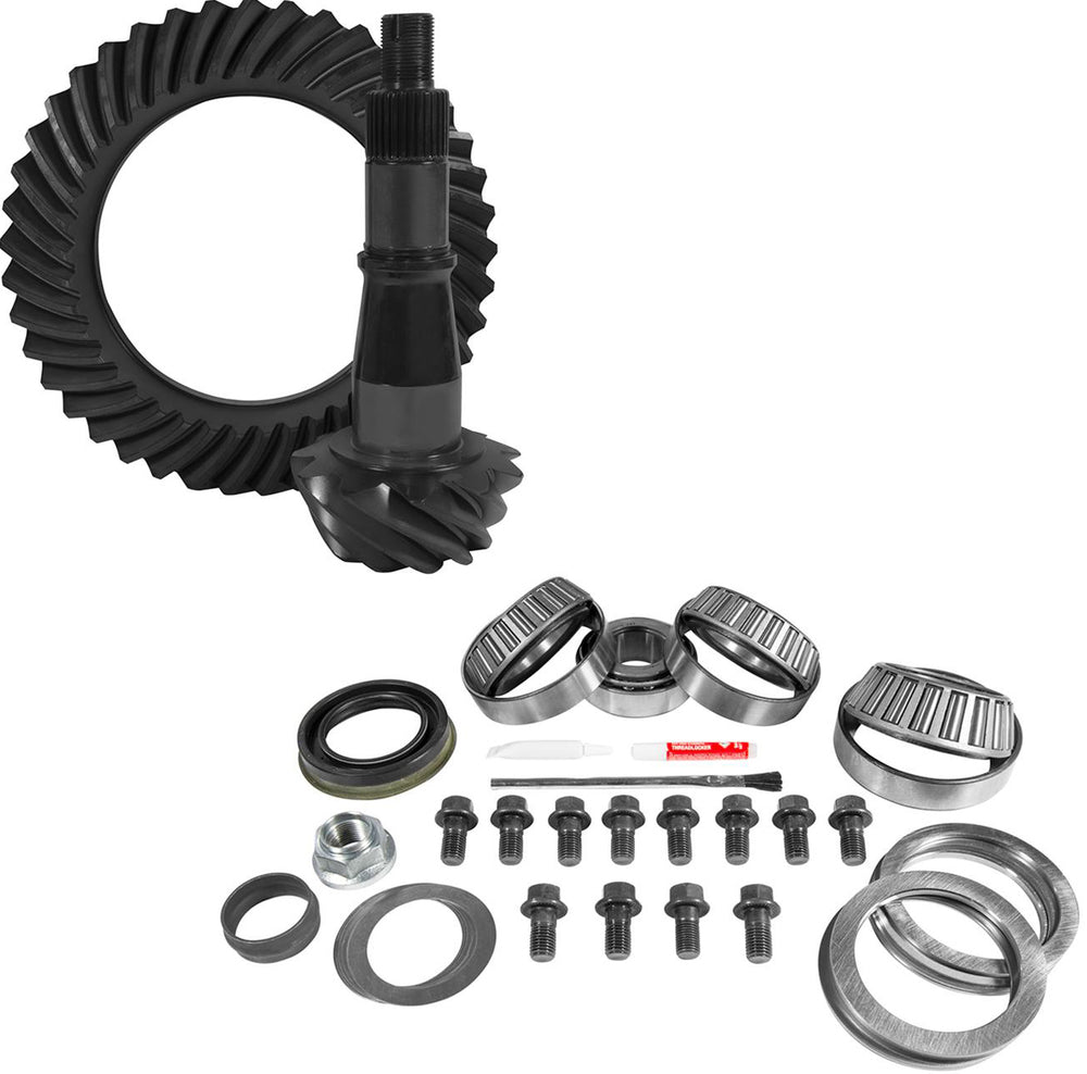 9.5 GM 4.56 Rear Ring Pinion Install Kit Axle Bearings Seals 9.5 GM 4.56 REAR R P GEAR INST