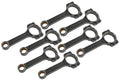 Eagle Chevrolet Small Block 6.250in 4340 I-Beam Connecting Rod w/ ARP 8740 (Set of 8)