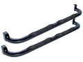99-19 GM P/U 4in Oval Step Bars Black Steel