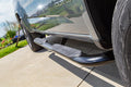 4in Oval Steel Black Tubes