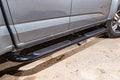 4in Oval Steel Black Tubes