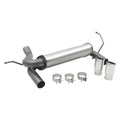 SS Axle Back Exhaust 07-18 Wrangler 3.6/3.8L