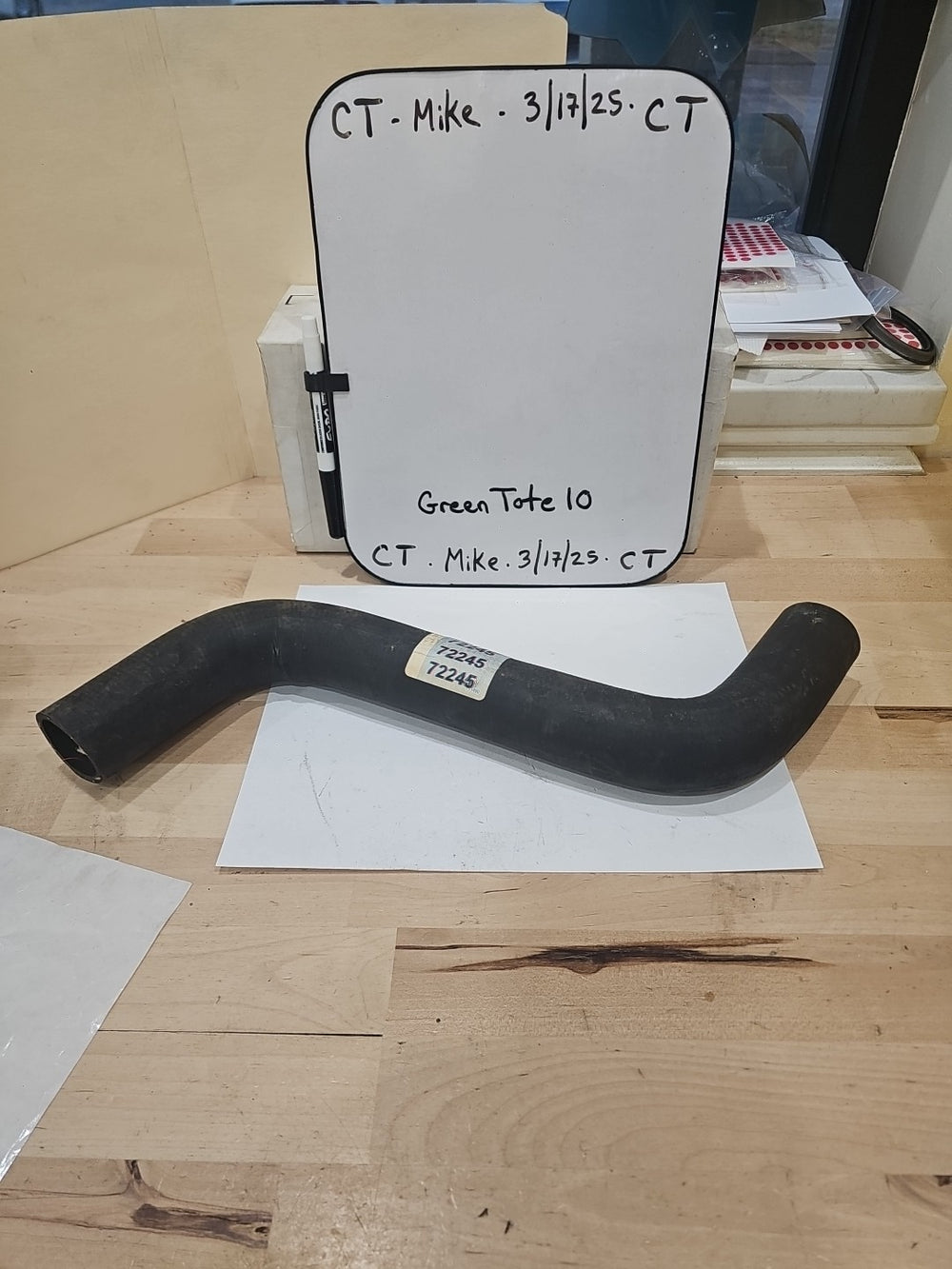 CURVED RAD HOSE DAYCO