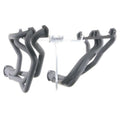 Long Tube Header Black Paint Fits 1972-1974 Dodge/Plymouth 2WD & 4WD Pick-Up 1/2 & 3/4 Ton 1974 Ramcharger/Trailduster 4WD 273-360 Tube Size 1.625 Inch Collector Size 3 Inch FlowTech