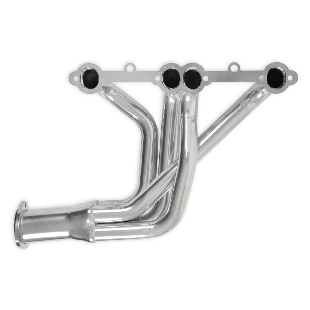 Long Tube Header Ceramic Coated Fits 1963-1974 Corvette 283-400Ci Standard Headers Primary Tube Collector Size 1.625 Inch X 3 Inch FlowTech