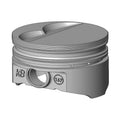 SBM Flat Top Piston Set 3.940 Bore -5cc