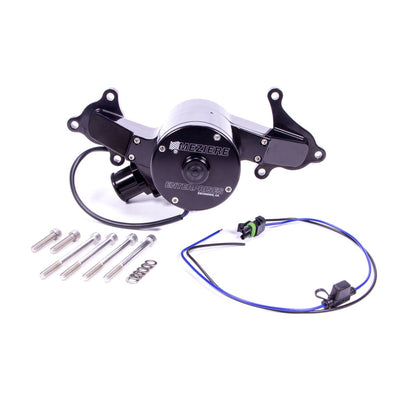 Hemi Billet Electric W/P - Hi-Flow - Black