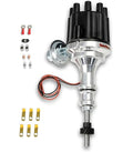 SBC/BBC Billet Dist. w/ Black Cap