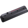 SBC Valve Cover Slant Edge Black Crinkle