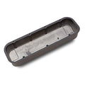 Slant Edge Valve Covers BBC Black Crinkle